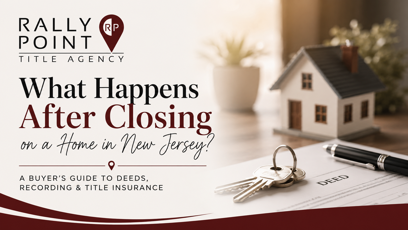 What Happens After Closing on a Home in New Jersey? A Buyer’s Guide to Deeds, Recording & Title Insurance